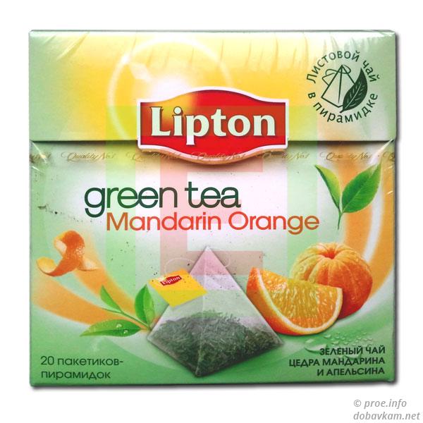 Зеленый чай Lipton 