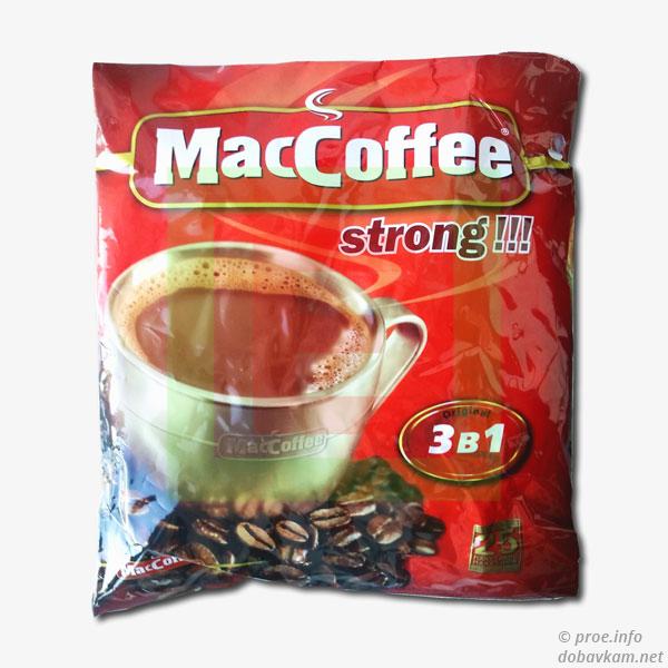 «MacCoffee» Strong Original 3 в 1