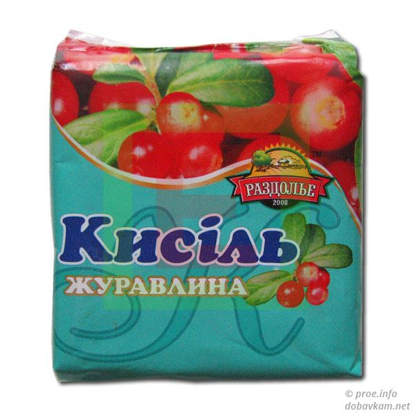 Кисель «Клюква» ТМ «Рогань продукт»