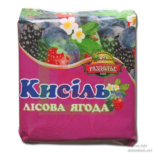 Кисель «Лесная ягода» ТМ «Рогань продукт»