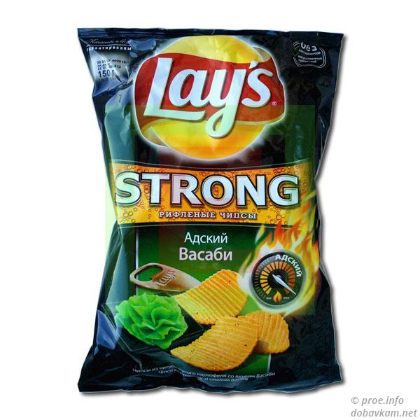 Чипсы «Lays» Адский Васаби