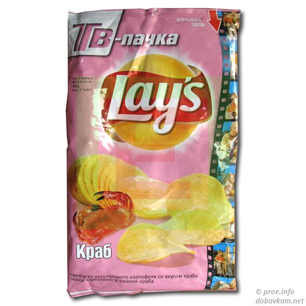 Чипсы «Lay's» Краб