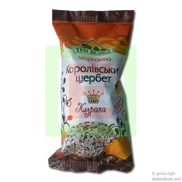 Мороженое «Королевский щербет» курага