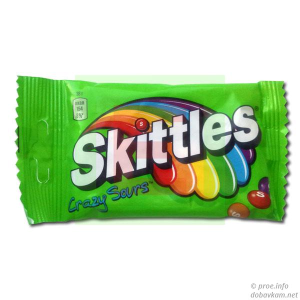 «Skittles» Crazy Sours 