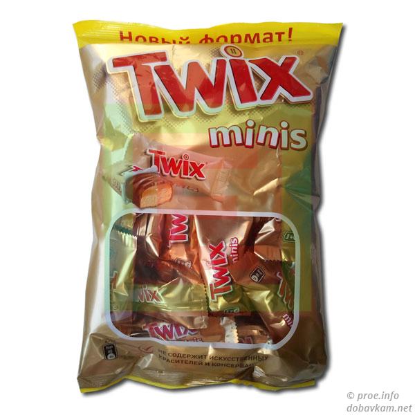 «Twix» minis (20 штук)