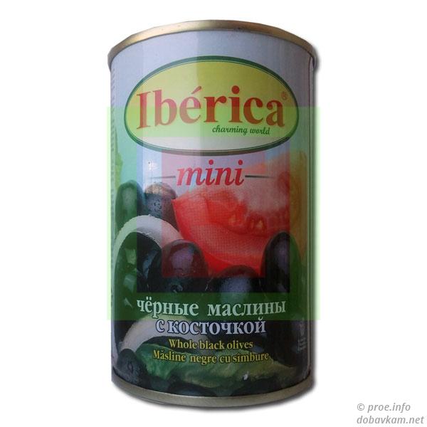 Черные маслины Iberica mini