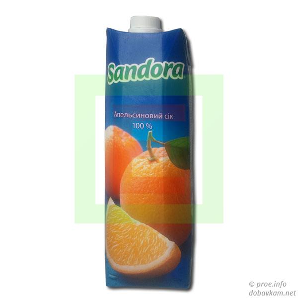 Апельсиновый сок Сандора