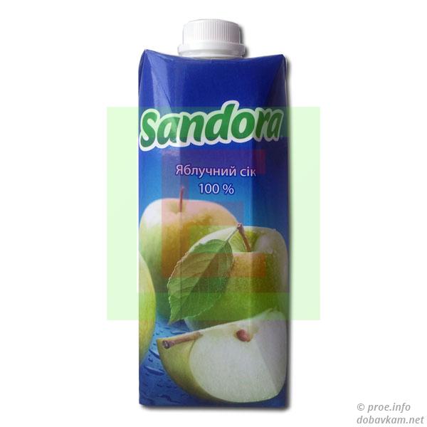 Яблочный сок Сандора