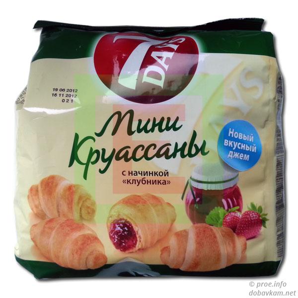 Мини круассаны сколько грамм