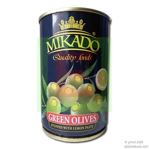 Оливки с лимоном ТМ «Микадо»
