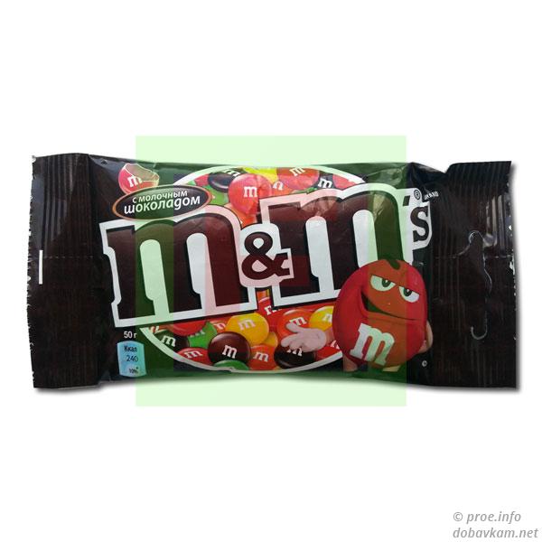 M&M's с молочным шоколадом 