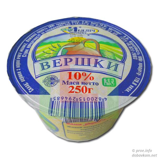 Сливки «Эко Ильич продукт»