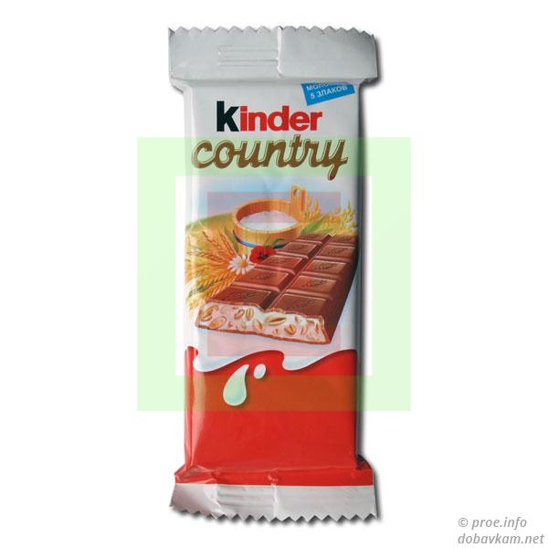 Шоколад Киндер Кантри (Kinder Country)
