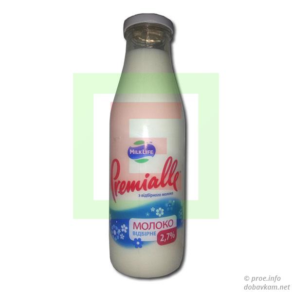 Молоко отборное ТМ «Premialle»