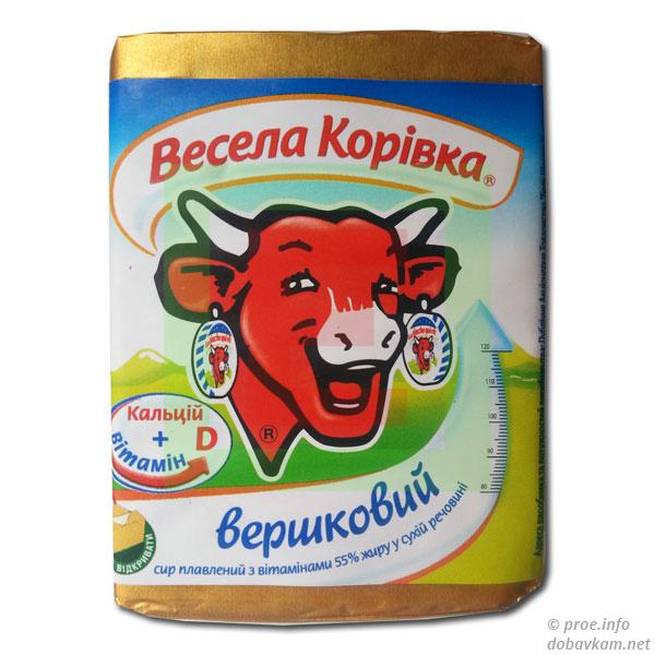 Сыр плавленый ТМ «Веселая коровка»