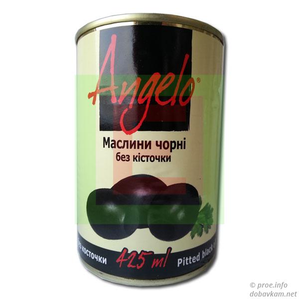 Маслины черные «Angelo»