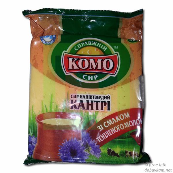 Сыр «Кантри» ТМ «Комо»