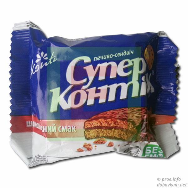 «Супер-Контик» шоколадный вкус 