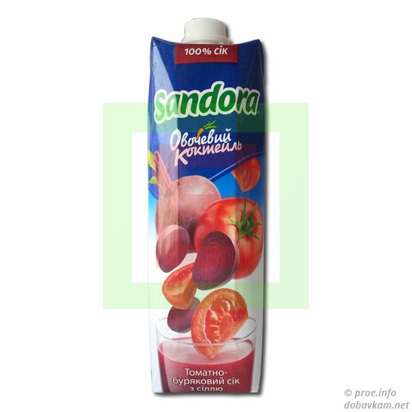 Сок «Сандора» томатно-свекольный
