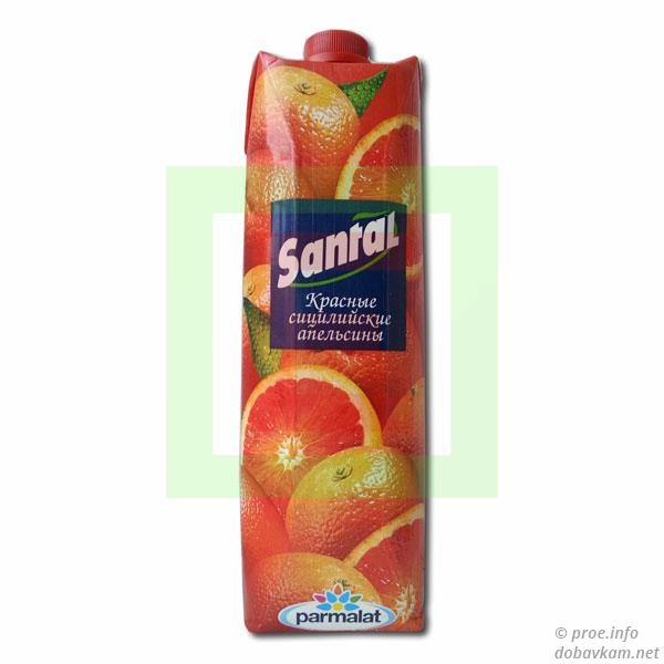 Сок Сантал красный апельсин
