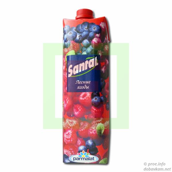 Сок «Сантал» лесные ягоды