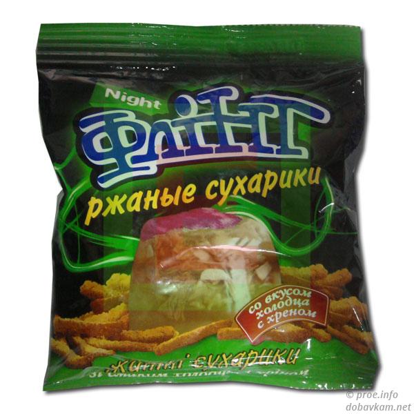 Сухарики Флинт ржаные