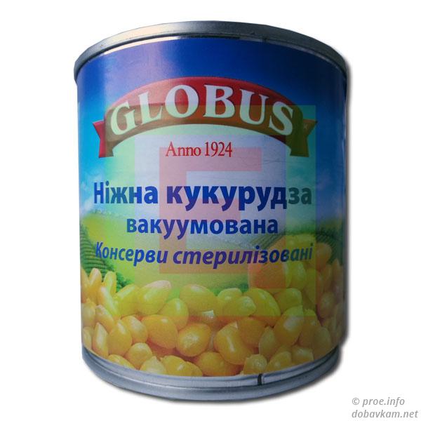 Кукуруза нежная «Глобус»