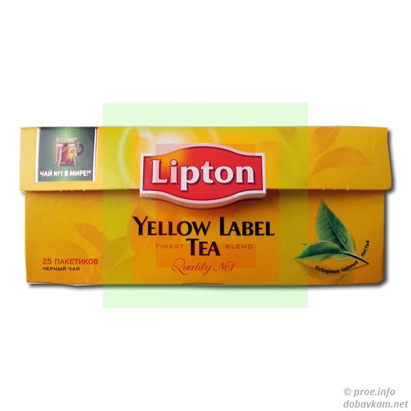 Чай «Липтон» черный
