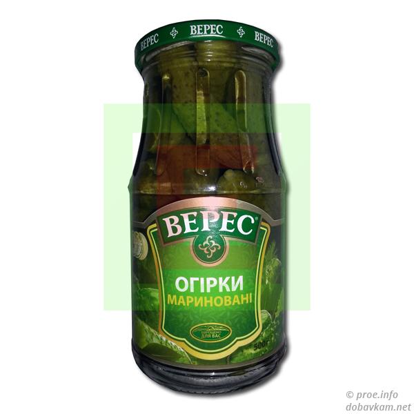 Огурцы «Верес» маринованные