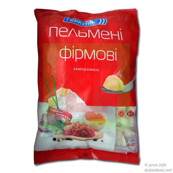 Пельмени «Геркулес» фирменные