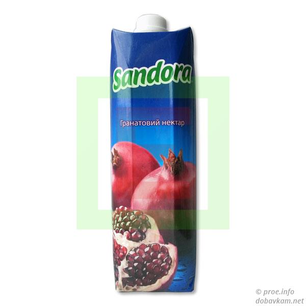 «Сандора» нектар гранатовый