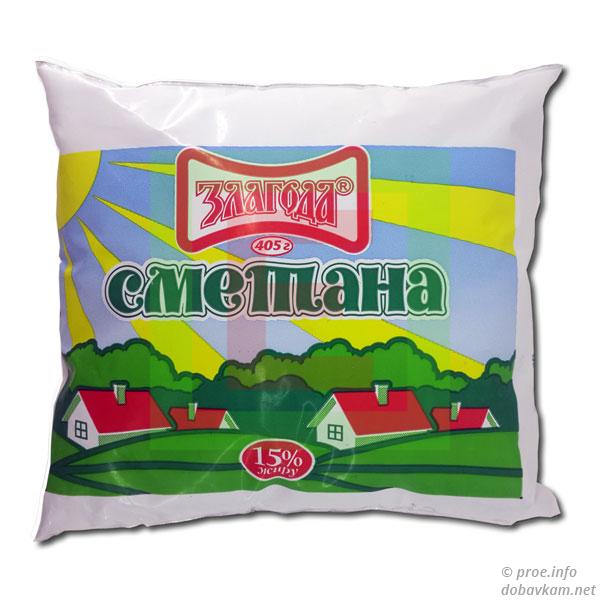 Сметана 15% жира