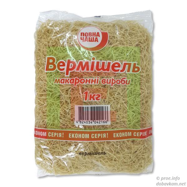 Макаронные изделия «Вермишель»