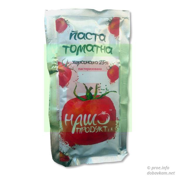 Томатная паста «Наш продукт» 