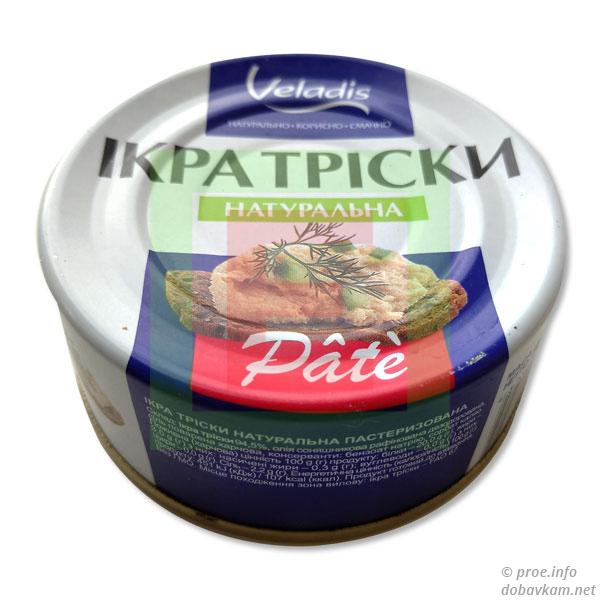 Икра Трески «Veladis»